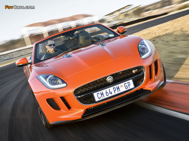 Jaguar F-Type V8 S ZA-spec 2013 images (640 x 480)