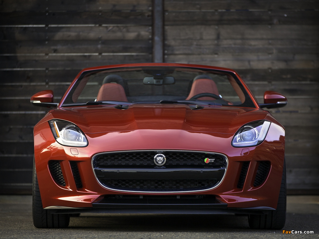 Jaguar F-Type V8 S US-spec 2013 images (1024 x 768)