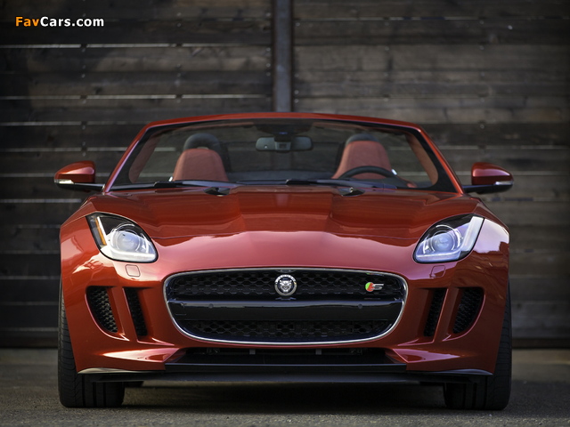 Jaguar F-Type V8 S US-spec 2013 images (640 x 480)