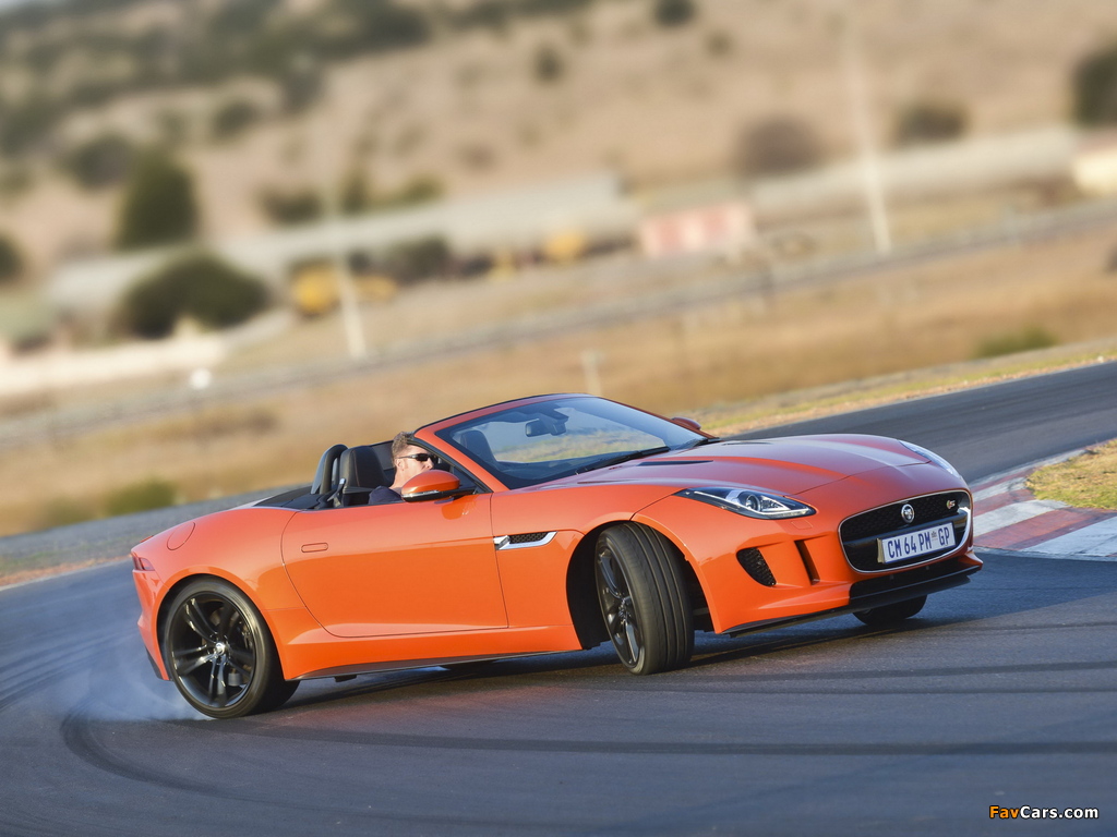 Jaguar F-Type V8 S ZA-spec 2013 images (1024 x 768)