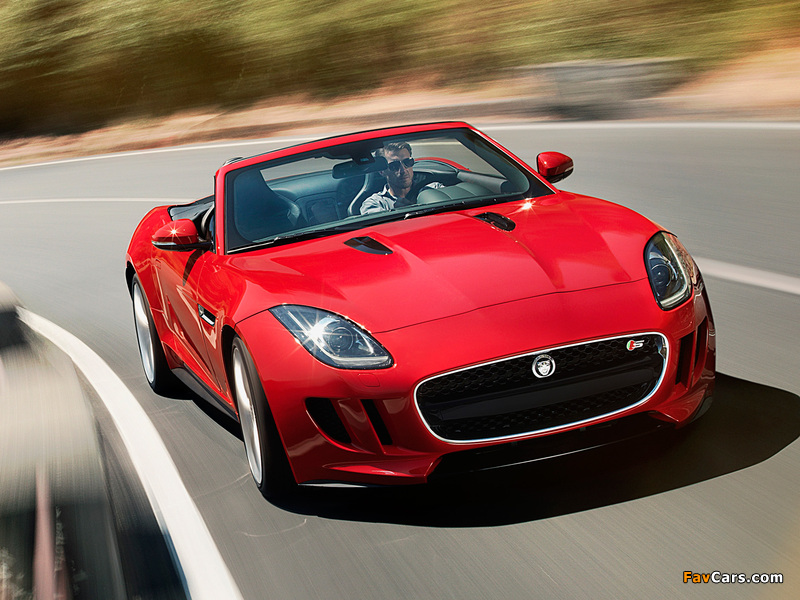 Jaguar F-Type V8 S 2013 photos (800 x 600)