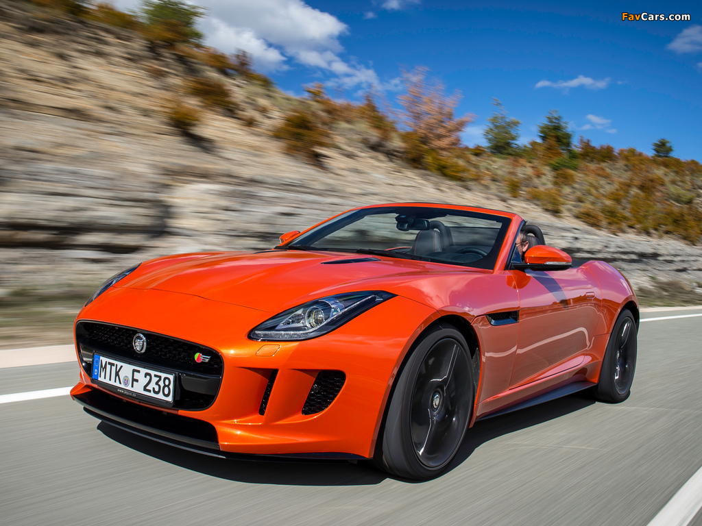 Jaguar F-Type V8 S 2013 photos (1024 x 768)