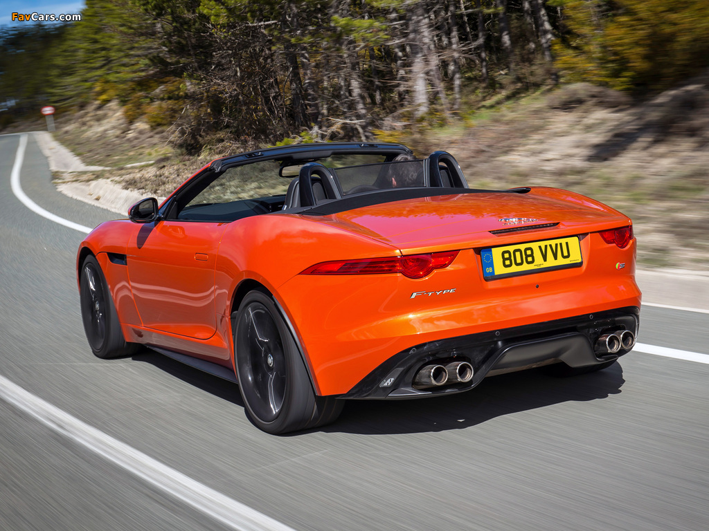 Jaguar F-Type V8 S UK-spec 2013 photos (1024 x 768)