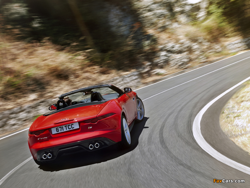 Jaguar F-Type V8 S Convertible 2013 photos (800 x 600)