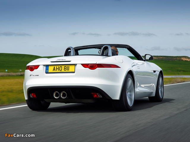 Jaguar F-Type UK-spec 2013 photos (640 x 480)
