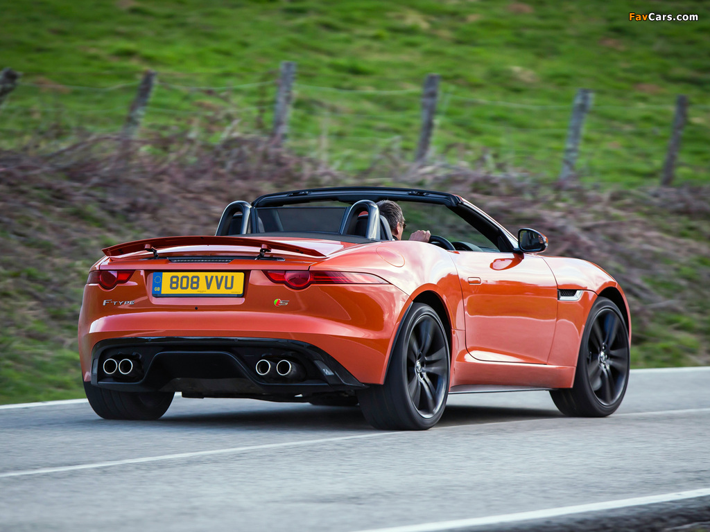 Jaguar F-Type V8 S UK-spec 2013 pictures (1024 x 768)