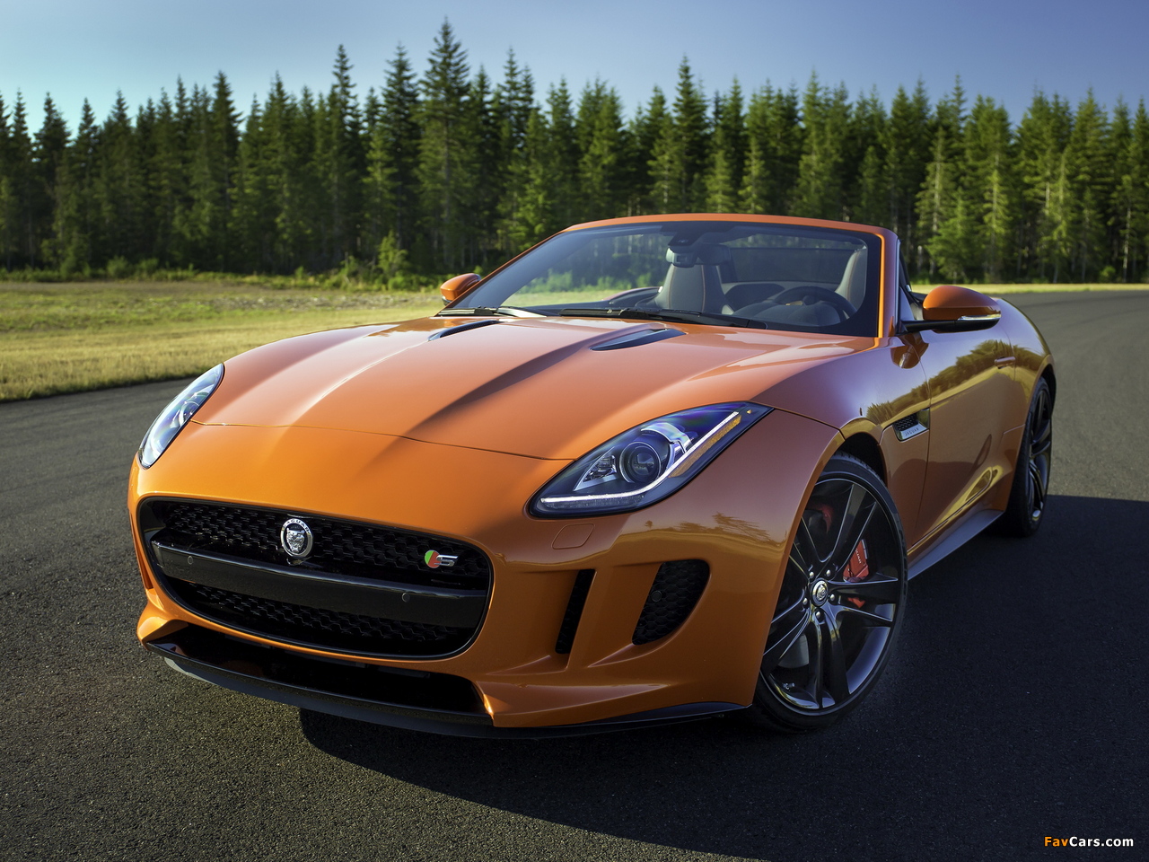 Jaguar F-Type V8 S US-spec 2013 wallpapers (1280 x 960)