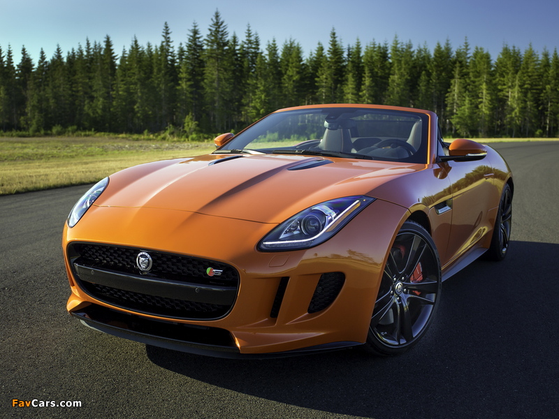 Jaguar F-Type V8 S US-spec 2013 wallpapers (800 x 600)