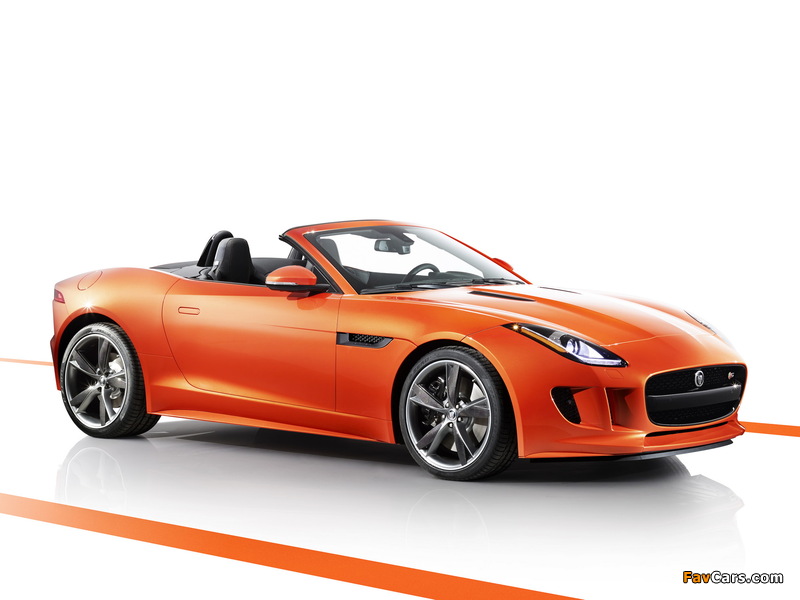 Jaguar F-Type S US-spec 2013 wallpapers (800 x 600)