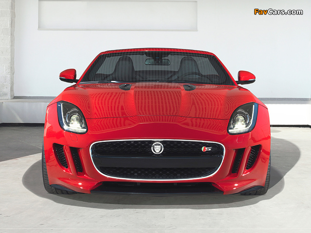 Jaguar F-Type V8 S 2013 wallpapers (640 x 480)