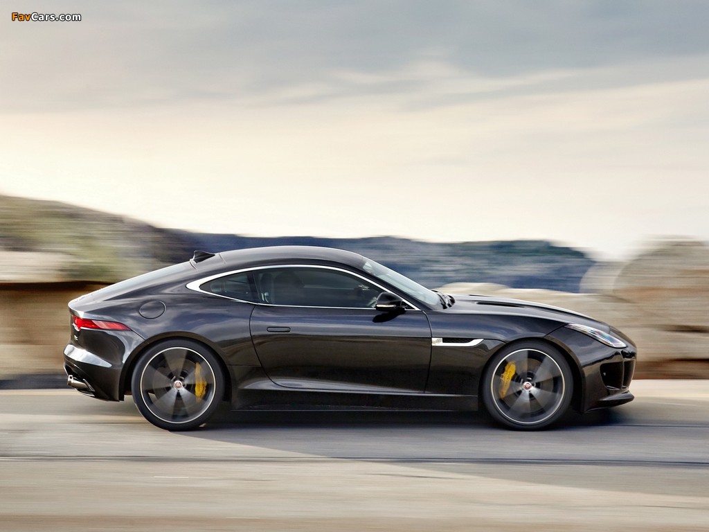 Jaguar F-Type R Coupé UK-spec 2014 images (1024 x 768)