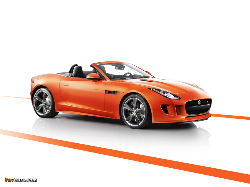 Photos of Jaguar F-Type S Convertible North America 2013 (800 x 600)