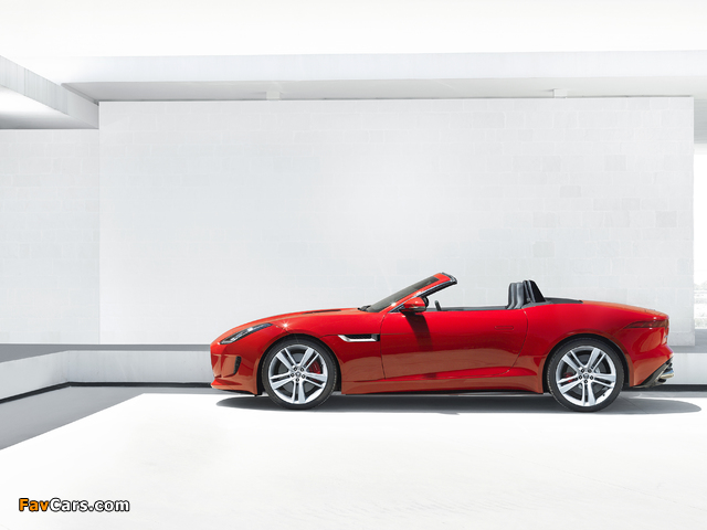 Photos of Jaguar F-Type V8 S Convertible 2013 (640 x 480)