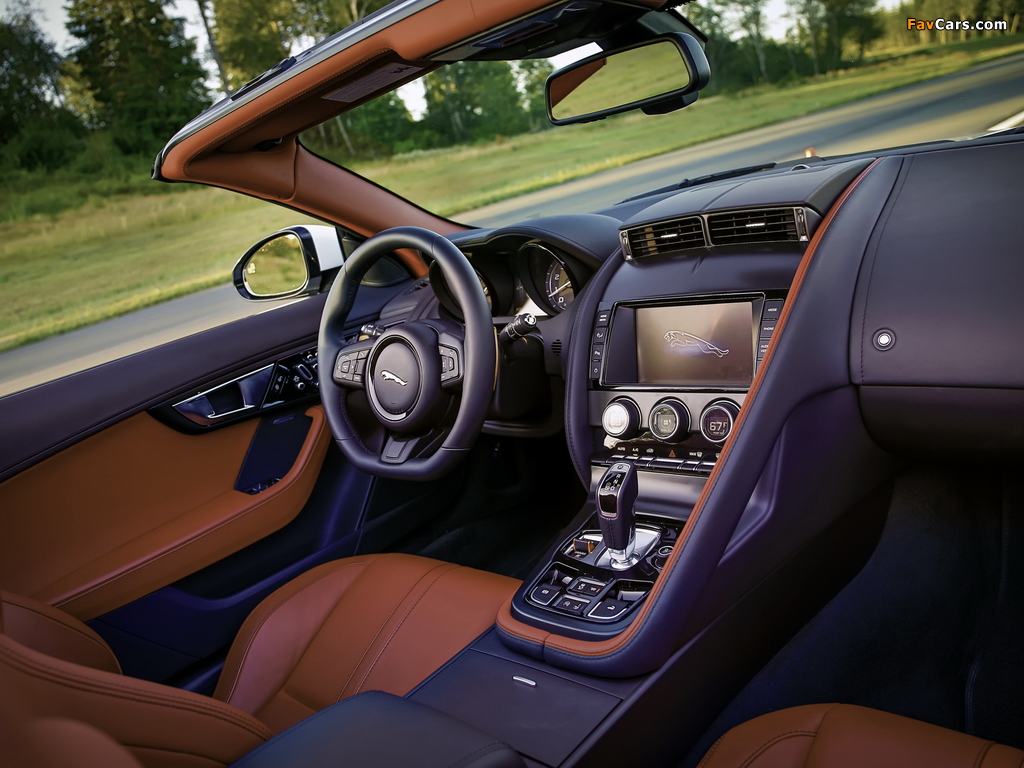 Photos of Jaguar F-Type S US-spec 2013 (1024 x 768)