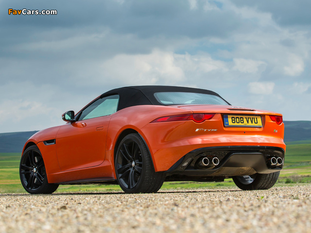 Pictures of Jaguar F-Type V8 S UK-spec 2013 (640 x 480)