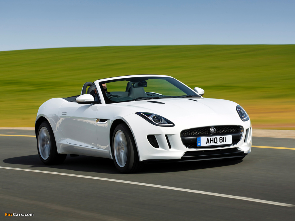 Pictures of Jaguar F-Type UK-spec 2013 (1024 x 768)