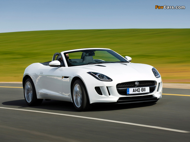 Pictures of Jaguar F-Type UK-spec 2013 (640 x 480)