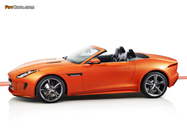 Pictures of Jaguar F-Type S Convertible North America 2013 (640 x 480)