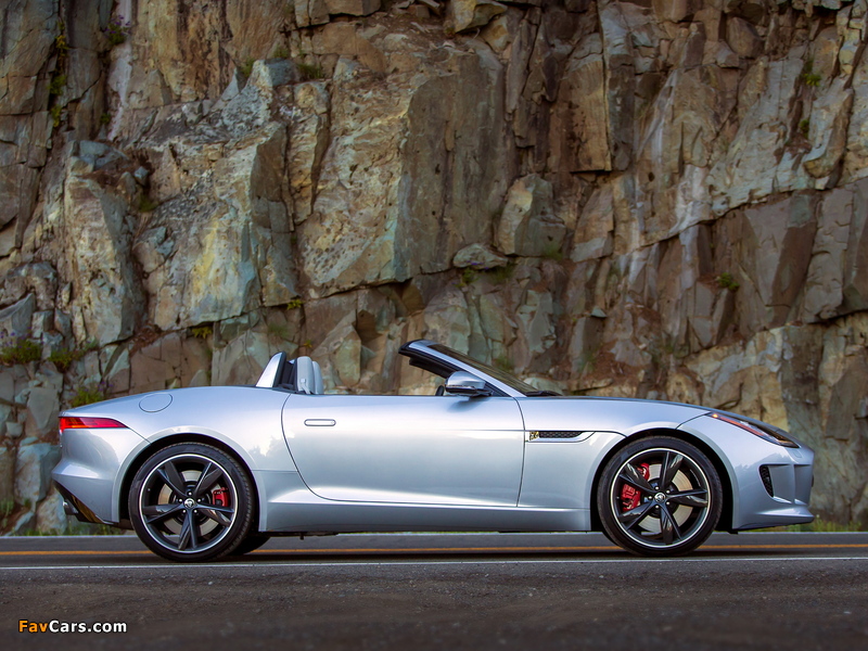 Jaguar F-Type S US-spec 2013 wallpapers (800 x 600)