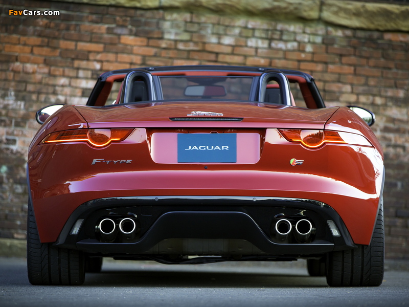 Jaguar F-Type V8 S US-spec 2013 wallpapers (800 x 600)