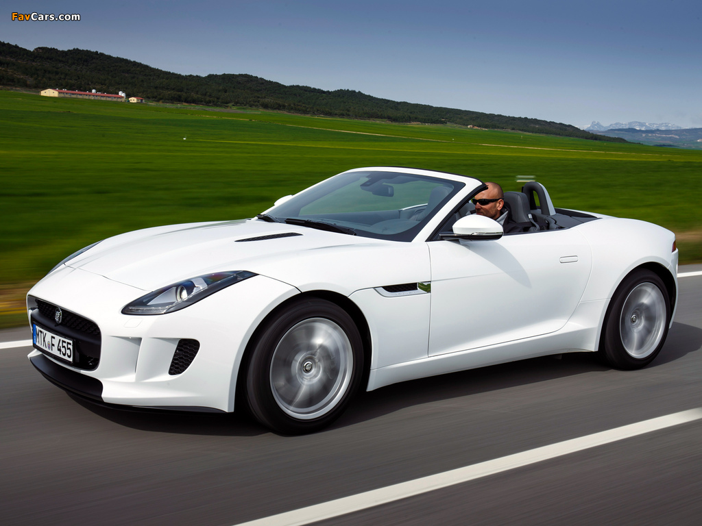 Jaguar F-Type 2013 wallpapers (1024 x 768)