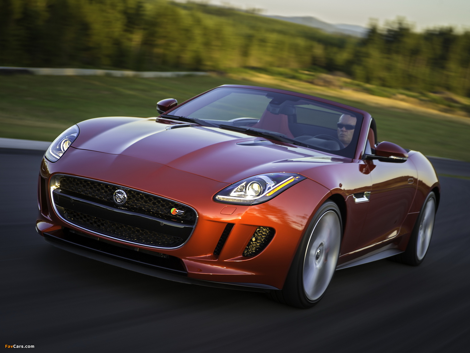 Jaguar F-Type V8 S US-spec 2013 wallpapers (1600 x 1200)