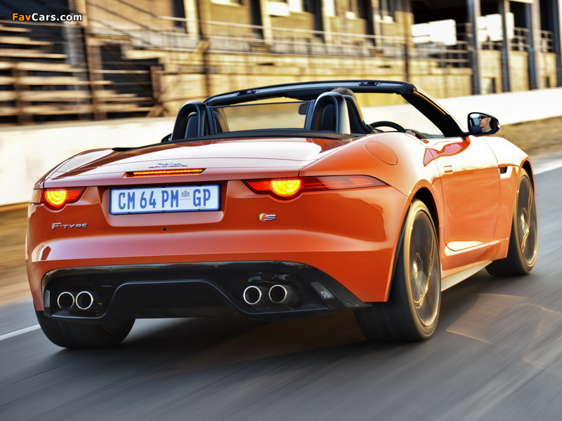 Jaguar F-Type V8 S ZA-spec 2013 wallpapers (800 x 600)