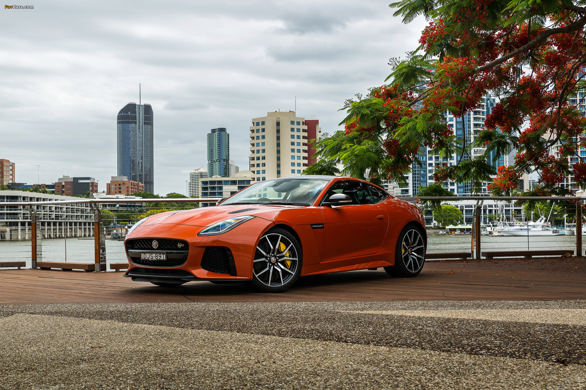 Jaguar F-Type SVR Coupé AU-spec 2016 wallpapers (2048 x 1366)