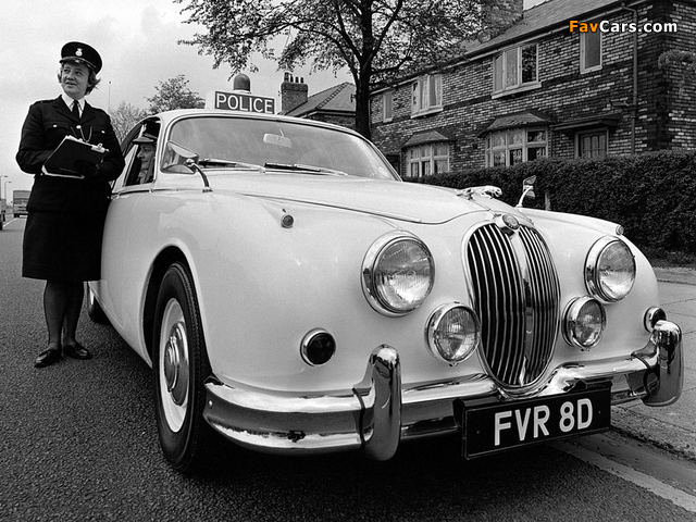 Jaguar Mark 2 Police 1959–67 wallpapers (640 x 480)