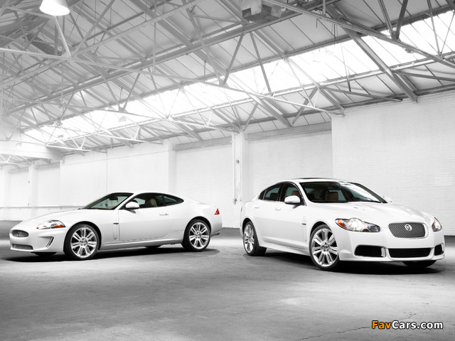 Images of Jaguar XKR Coupe & XFR 2009 (640 x 480)