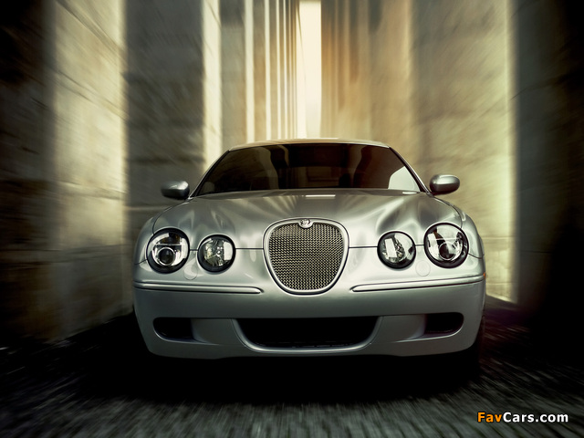 Jaguar S-Type R US-spec 2002–08 wallpapers (640 x 480)