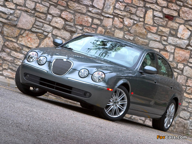 Jaguar S-Type 2003–08 wallpapers (640 x 480)
