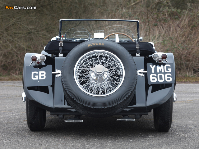 SS 100 2 ½ Litre Roadster 1936–40 pictures (640 x 480)