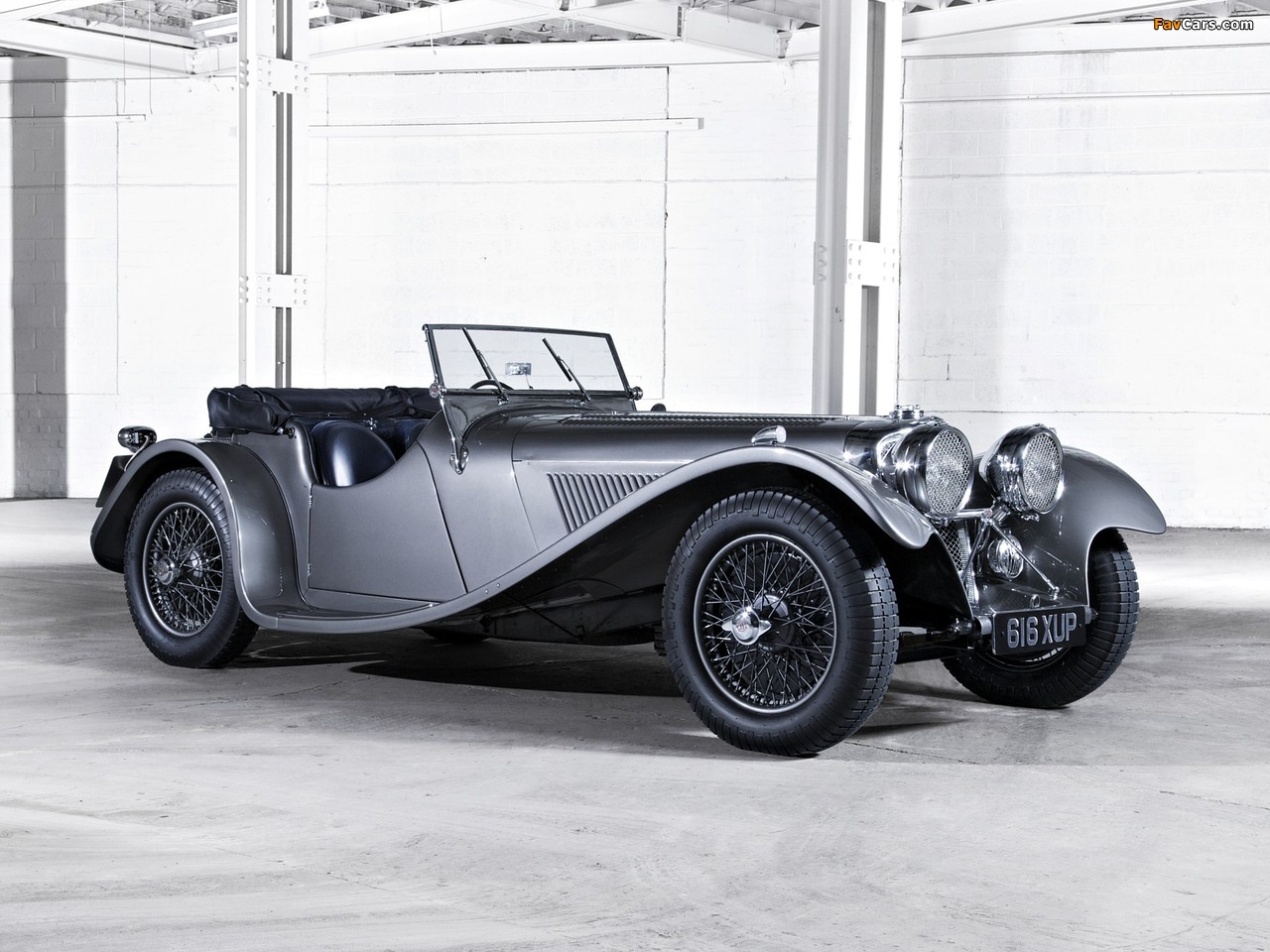SS 100 2 ½ Litre Roadster 1936–40 wallpapers (1280 x 960)