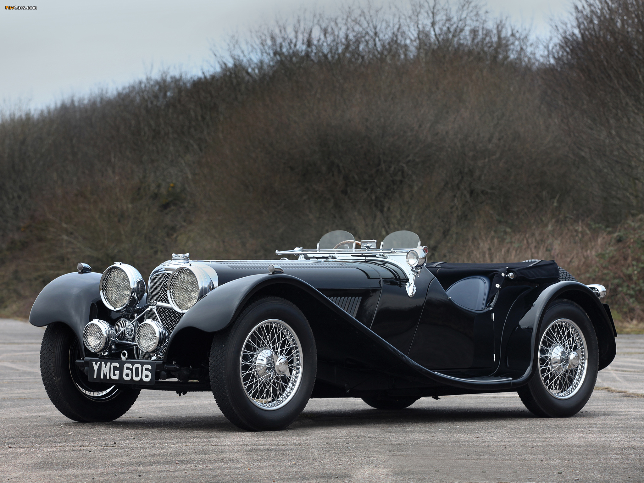 Photos of SS 100 2 ½ Litre Roadster 1936–40 (2048 x 1536)