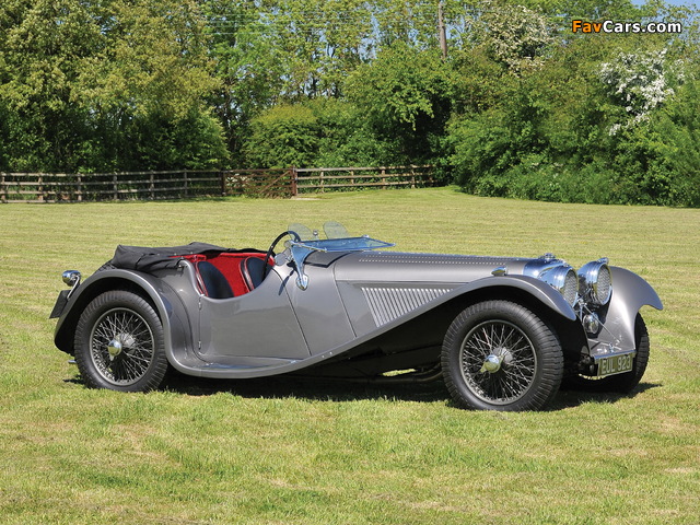 Photos of SS 100 2 ½ Litre Roadster 1936–40 (640 x 480)