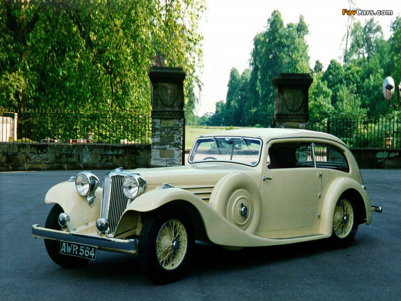 SS 1 Airline Coupe 1934–36 wallpapers (800 x 600)