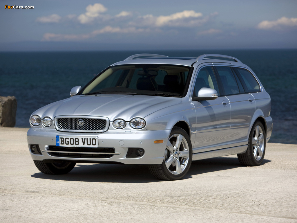 Jaguar X-Type Estate 2007–09 photos (1024 x 768)