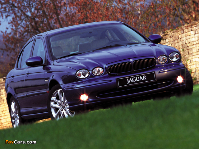 Jaguar X-Type 2002–07 wallpapers (640 x 480)