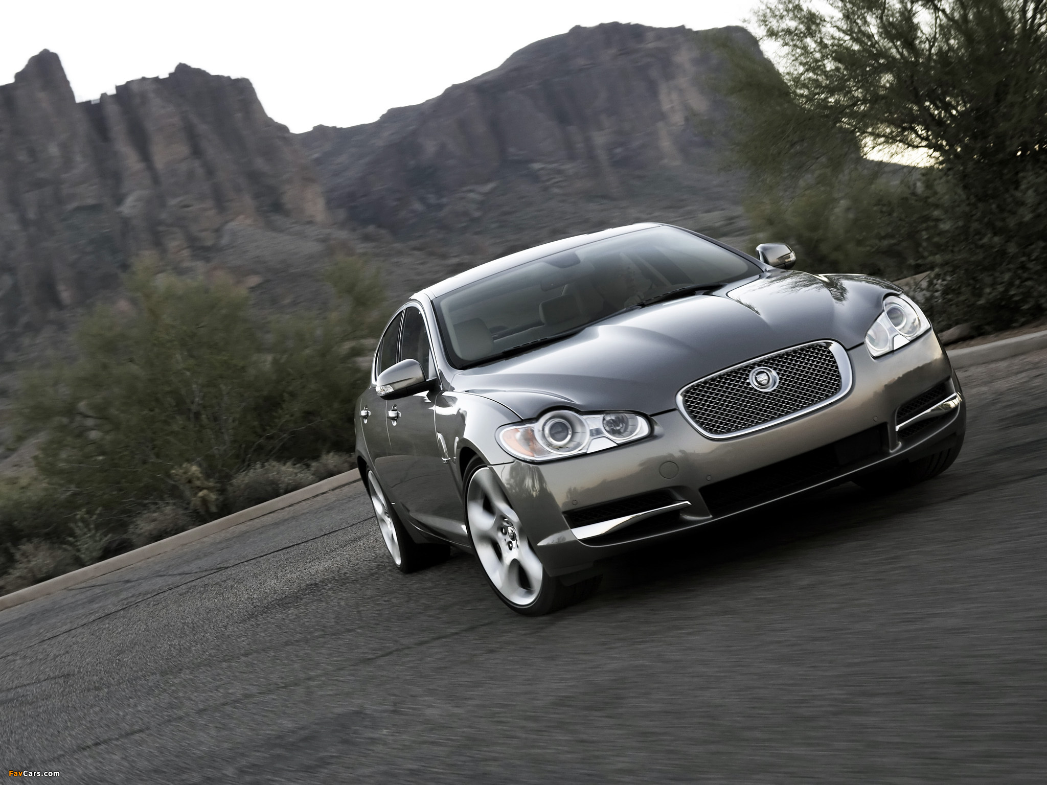 Jaguar XF 2008–11 images (2048 x 1536)