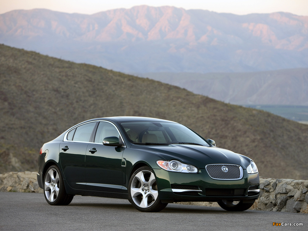 Jaguar XF US-spec 2008 images (1024 x 768)