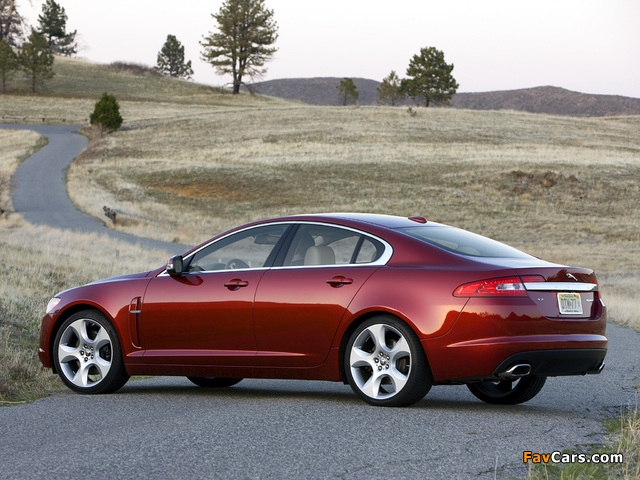 Jaguar XF US-spec 2008 pictures (640 x 480)