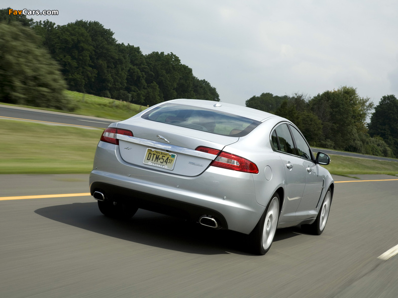 Jaguar XF US-spec 2008 wallpapers (800 x 600)