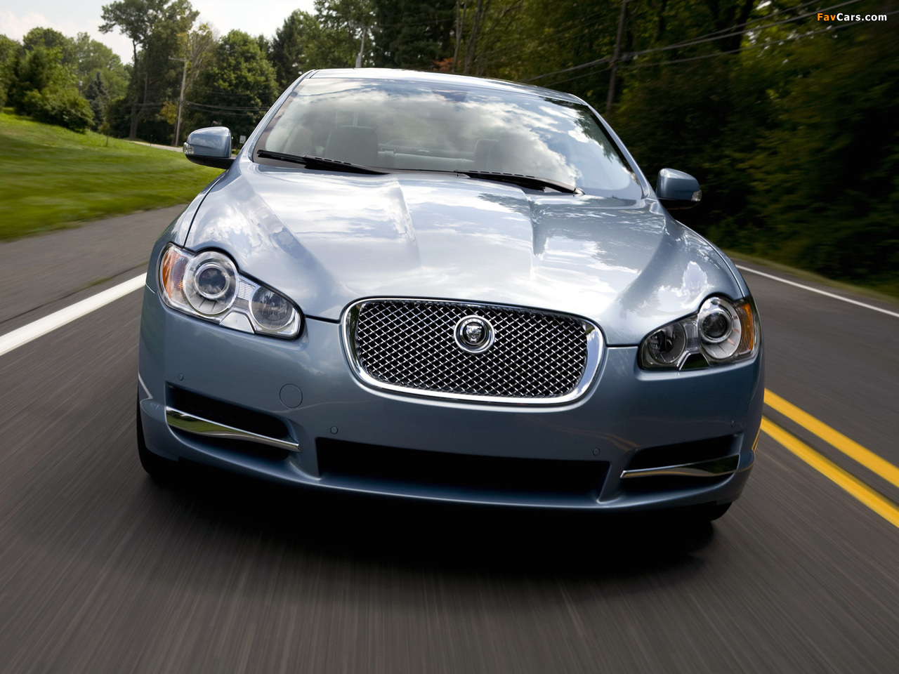 Jaguar XF US-spec 2008 wallpapers (1280 x 960)