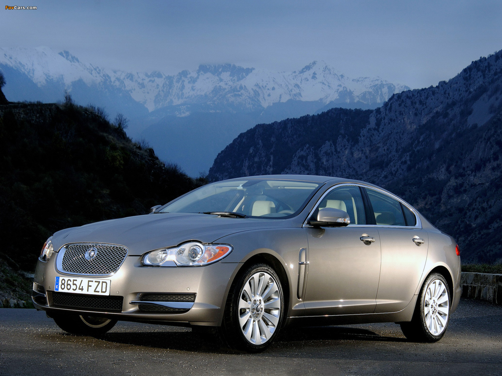 Jaguar XF 2008–11 wallpapers (1600 x 1200)