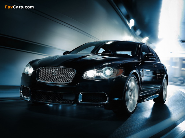 Jaguar XFR US-spec 2009 images (640 x 480)