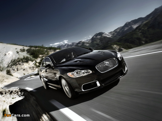 Jaguar XFR 2009–11 images (640 x 480)