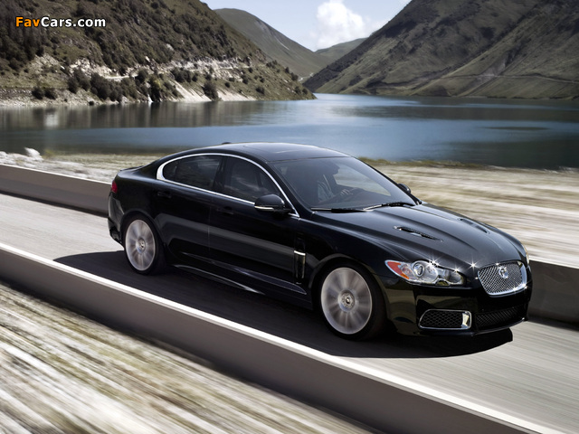 Jaguar XFR 2009–11 pictures (640 x 480)