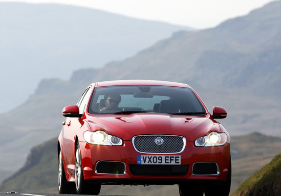 Jaguar XFR UK-spec 2009–11 pictures