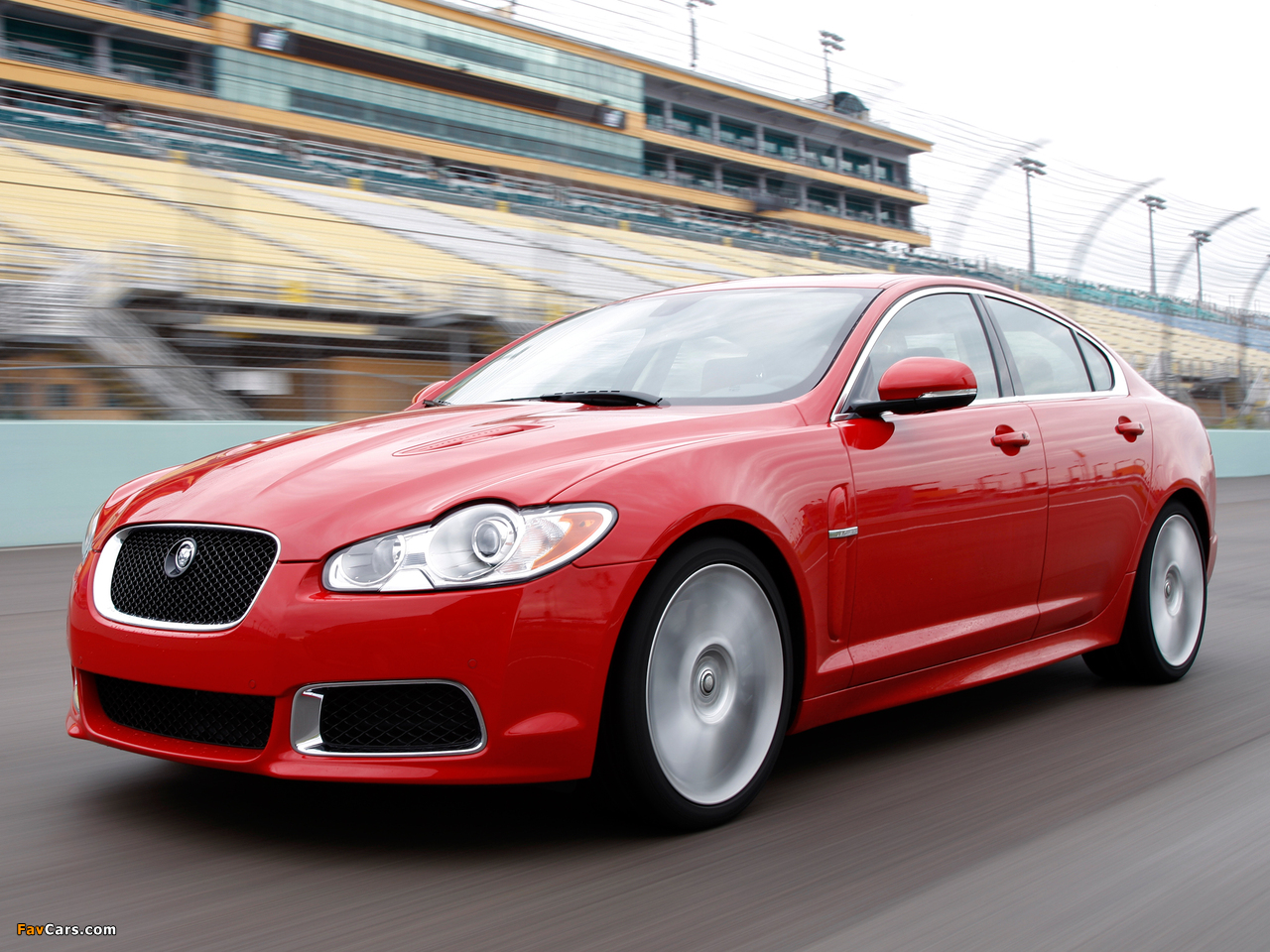 Jaguar XFR US-spec 2009 wallpapers (1280 x 960)